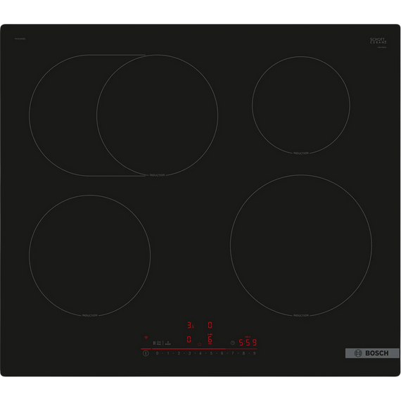 Plită cu inducție Bosch PIF61RHB1E, Negru
