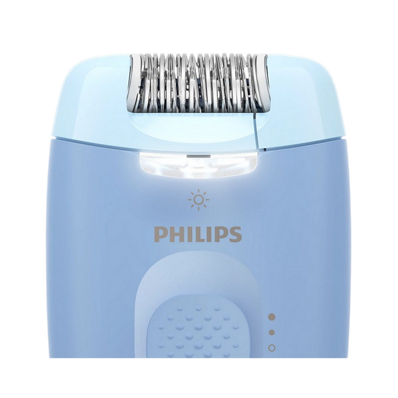 Epilator Philips BRE247/00, Albastru, 2 image