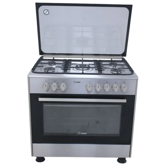 Aragaz Mixt KUBB FF9506GAZH, Oțel inoxidabil