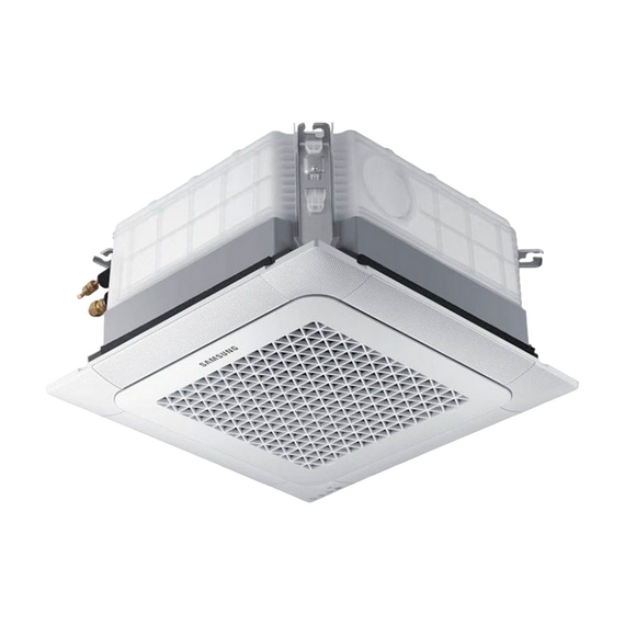 Aparat de aer condiționat tip casetă Samsung AJ035TNNDKH/EA, 11kBTU/h, Alb, 2 image