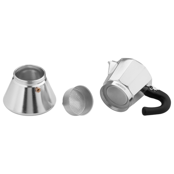 Cafetieră gheizer Ardesto AR0809AI, Oțel inoxidabil, 3 image