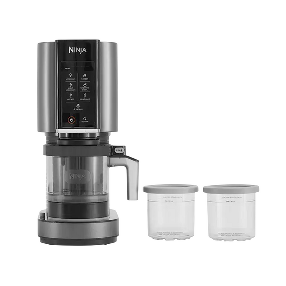 Aparat de îngheţată Ninja NC302EU, Negru | Gri