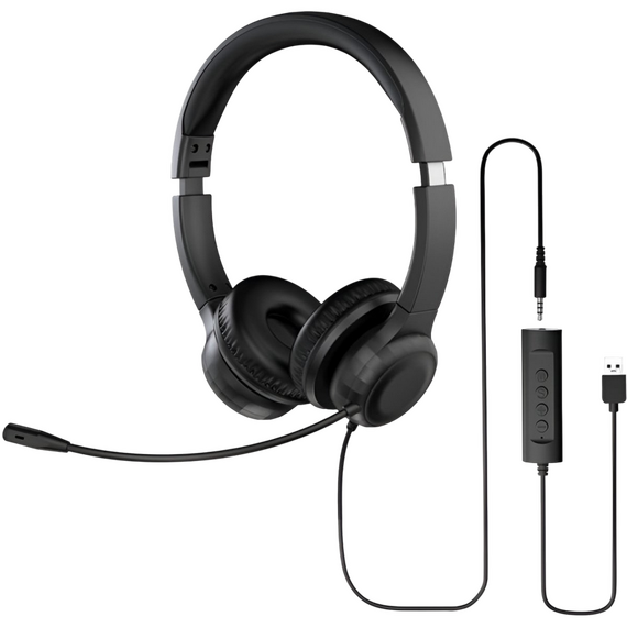 Căști Acer AHW154, Negru