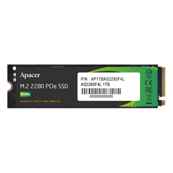 Unitate SSD Apacer AS2280F4L, 1024GB, AP1TBAS2280F4L-1