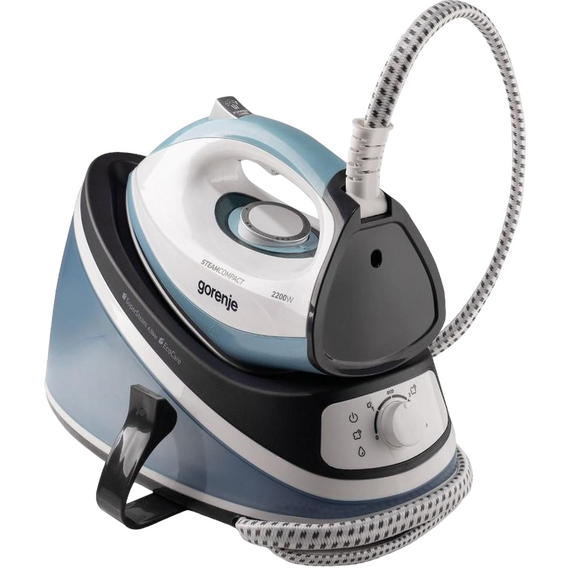 Fier de călcat cu generator de abur Gorenje SGH2200LBC, 2200W, Albastru