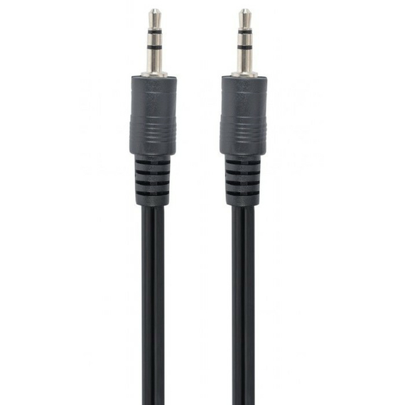 Cablu audio Cablexpert CCA-404-5M, 3.5mm 3-pin (M) - 3.5mm 3-pin (M), 5m, Negru, 2 image