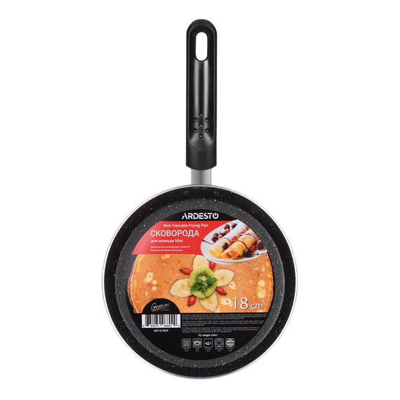 Tigaie pentru clătite Ardesto AR1918GP, 18cm, Negru, 3 image