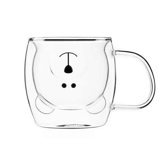 Set cupe Ardesto AR2625GHA, 250 ml, 2 bucs, Transparent, 3 image