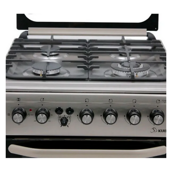 Plită pe gaz KUBB TDS7302MGALtVss Lux FFD, Oțel inoxidabil, 2 image