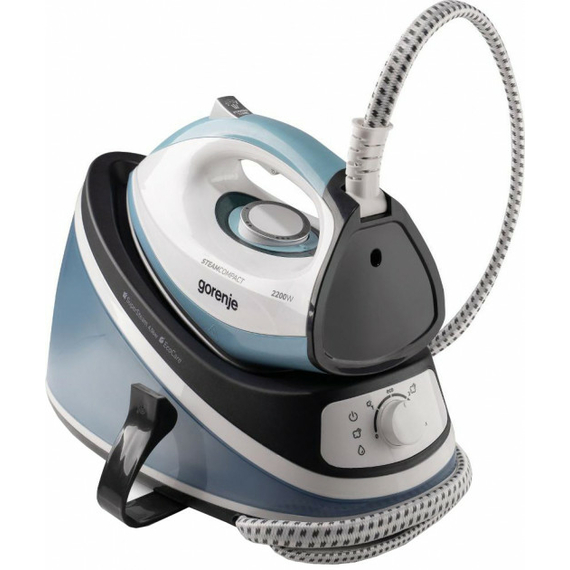 Fier de călcat cu generator de abur Gorenje SGH2200LBC, 2200W, Albastru, 3 image