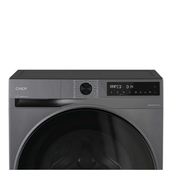 Mașină de spălat Candy BP 49SBL8G-S, 9kg, Gri, 2 image