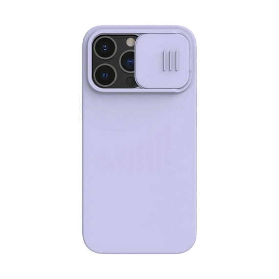 Husă Nillkin iPhone 13 Pro, CamShield Silky Silicone, Misty Purple