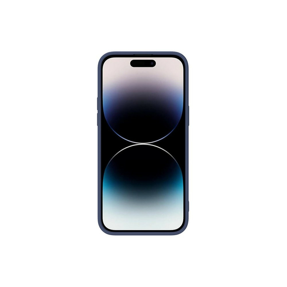 Husă Nillkin iPhone 14 Pro Max, CamShield Silky Silicone, Albastru, 5 image