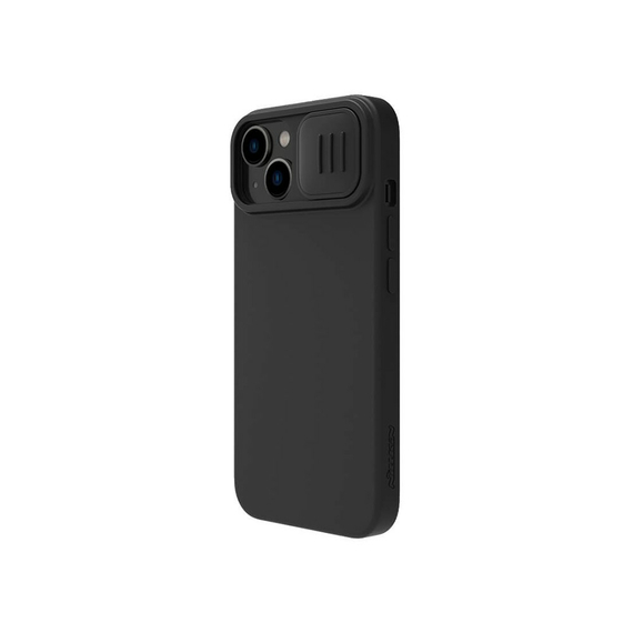 Husă Nillkin iPhone 14 Plus, CamShield Silky Silicone, Negru, 9 image