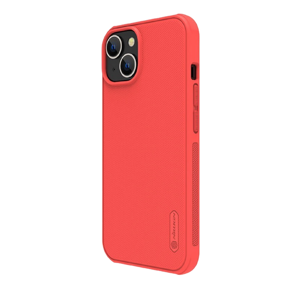 Husă Nillkin iPhone 14 Plus Super Frosted Shield Pro, Roșu, 3 image