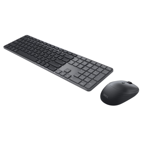 Set Tastatură + Mouse DELL KM726, Fără fir, Negru, 2 image