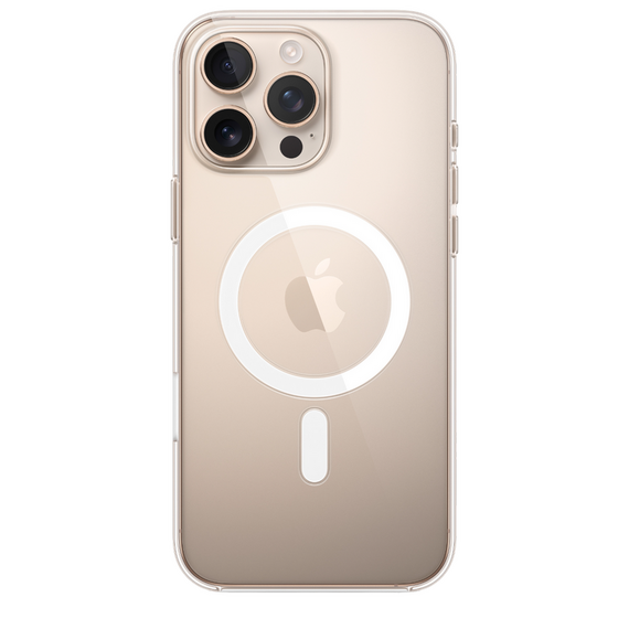 Husă Apple iPhone 16 Pro Max Clear Case with MagSafe, Transparent