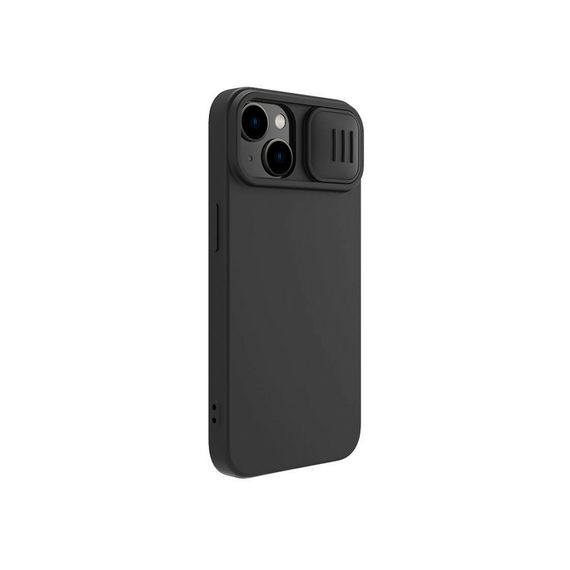 Husă Nillkin iPhone 14 Plus, CamShield Silky Silicone, Negru, 7 image