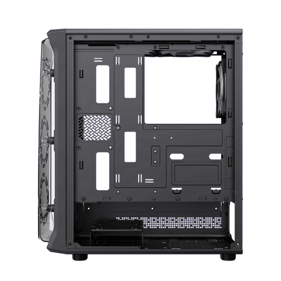 Carcasă PC Gamemax Starlight 2 AB, Midi-Tower, Fără PSU, Negru, 3 image