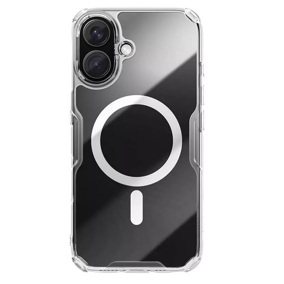 Husă Nillkin iPhone 16 Plus - Nature TPU Pro Magnetic, Transparent