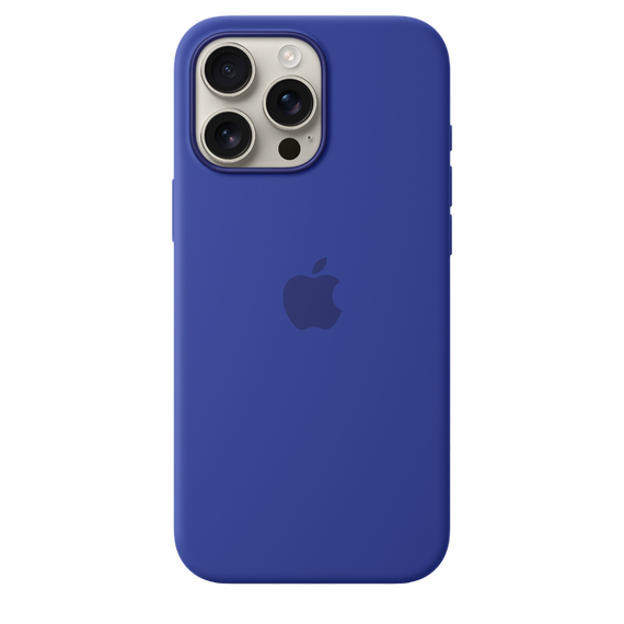 Husă Apple iPhone 16 Pro Max Silicone Case with MagSafe, Ultramarine, 3 image