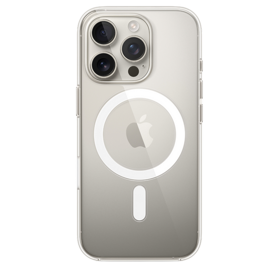 Husă Apple iPhone 16 Pro Clear Case with MagSafe, Transparent