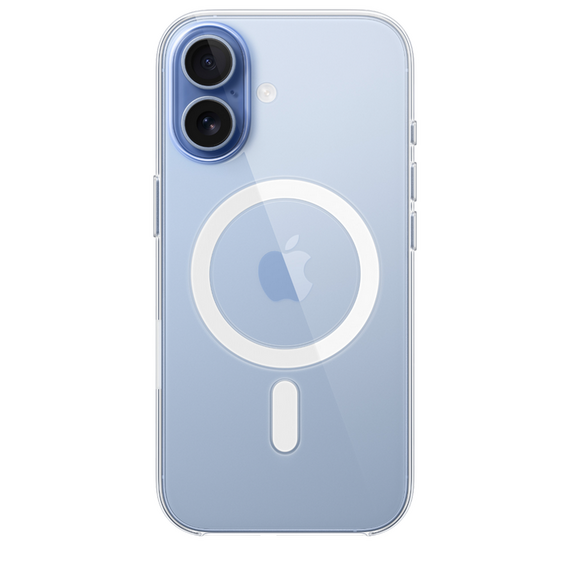 Husă Apple iPhone 17 Clear Case with MagSafe, Transparent, 2 image