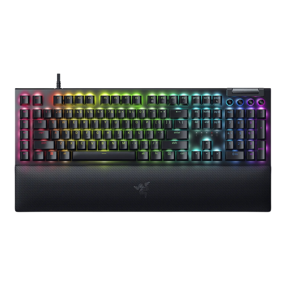 Tastatură Razer BlackWidow V4, Cu fir, Negru