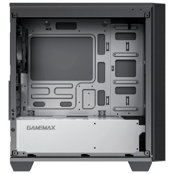Carcasă PC Gamemax Aero Mini, Mini-Tower, Fără PSU, Negru, 2 image