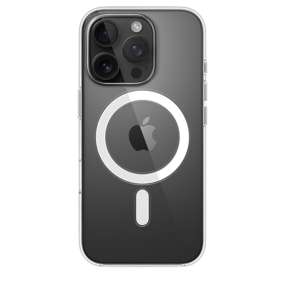 Husă Apple iPhone 16 Pro Clear Case with MagSafe, Transparent, 3 image