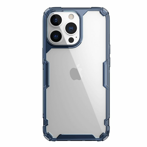 Husă Nillkin iPhone 13 Pro - Ultra thin TPU - Nature Magnetic, Albastru, 2 image