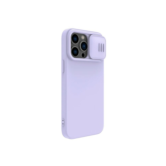 Husă Nillkin iPhone 14 Pro, CamShield Silky Silicone, Violet, 5 image