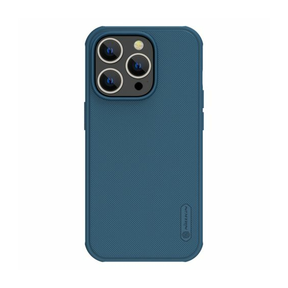 Husă Nillkin iPhone 14 Pro Super Frosted Shield Pro, Albastru