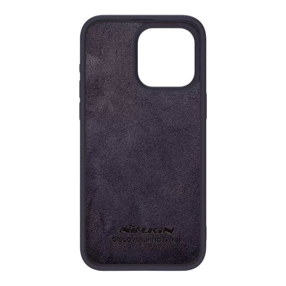 Husă Nillkin iPhone 15 Pro Max, CamShield Silky Silicone, Dark Purple, 2 image