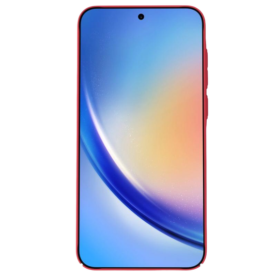Husă Nillkin Frosted pentru Samsung Galaxy A35, Roșu, 3 image