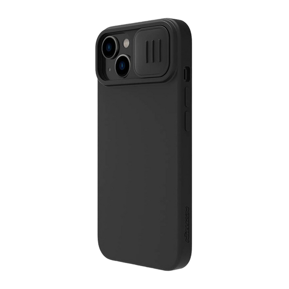 Husă Nillkin iPhone 14 Plus, CamShield Silky Silicone, Negru, 8 image