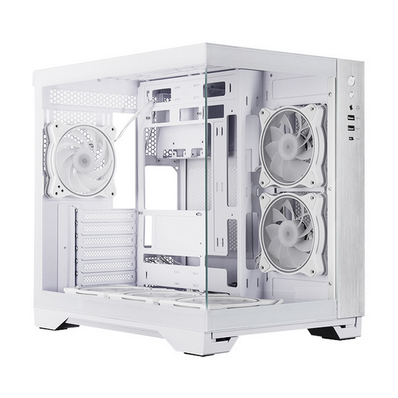 Carcasă PC Chieftec Visio, Midi-Tower, Fără PSU, Alb, 3 image