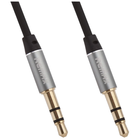 Cablu audio Remax L200, 3.5 mm AUX - 3.5 mm AUX, 2m, Negru