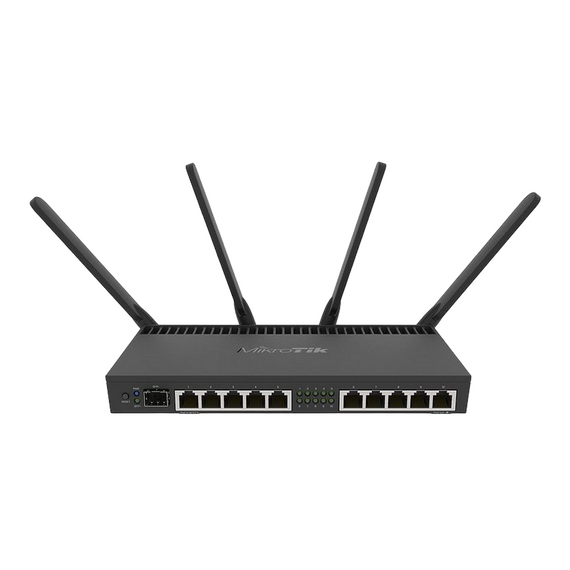 Router MikroTik RB4011iGS+5HacQ2HnD-IN, Negru