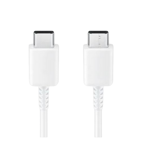 Cablu de încărcare Samsung EP-DA705BWRGRU, USB Type-C/USB Type-C, 1m, Alb