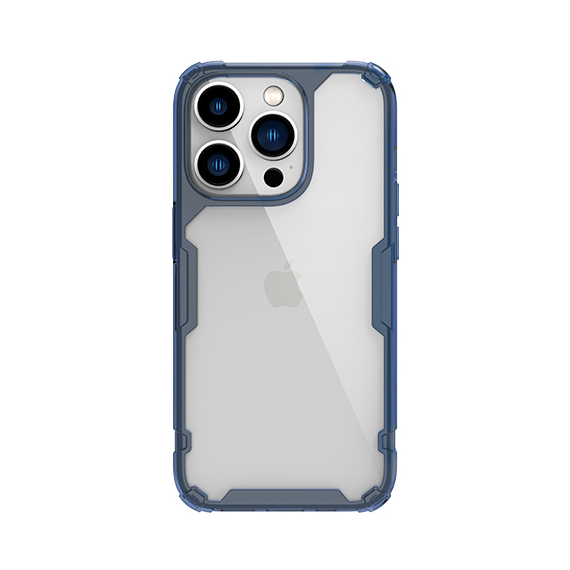 Husă Nillkin iPhone 14 Pro Nature TPU Pro, Albastru