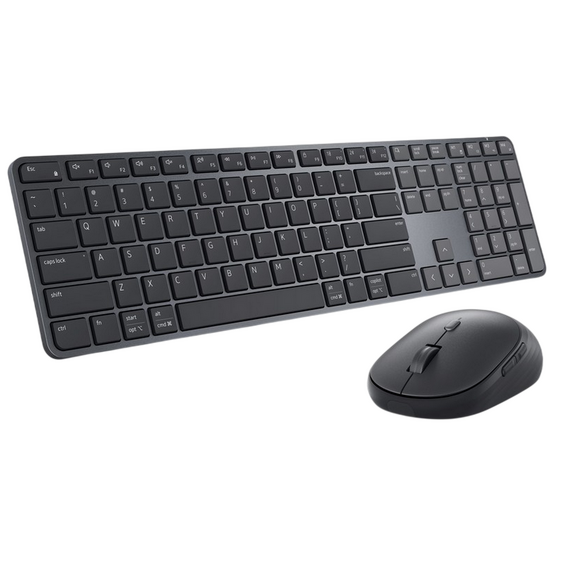 Set Tastatură + Mouse DELL KM726, Fără fir, Negru, 3 image