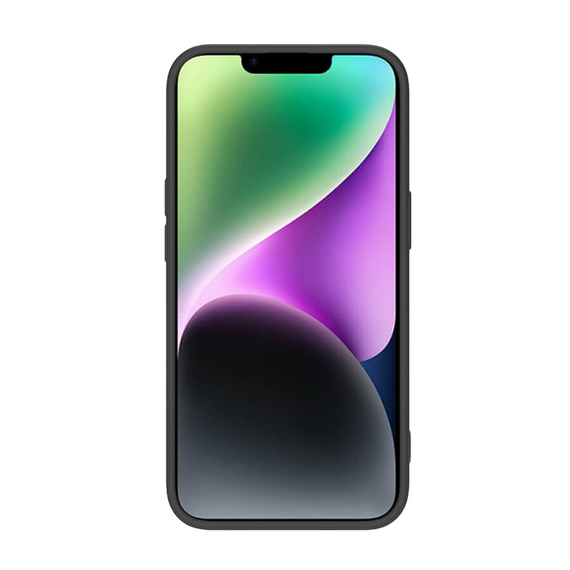 Husă Nillkin iPhone 14 Plus, CamShield Silky Silicone, Negru, 4 image
