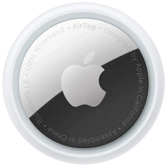 Tracker inteligent Apple AirTag (2nd gen), 4 buc, Alb, 3 image