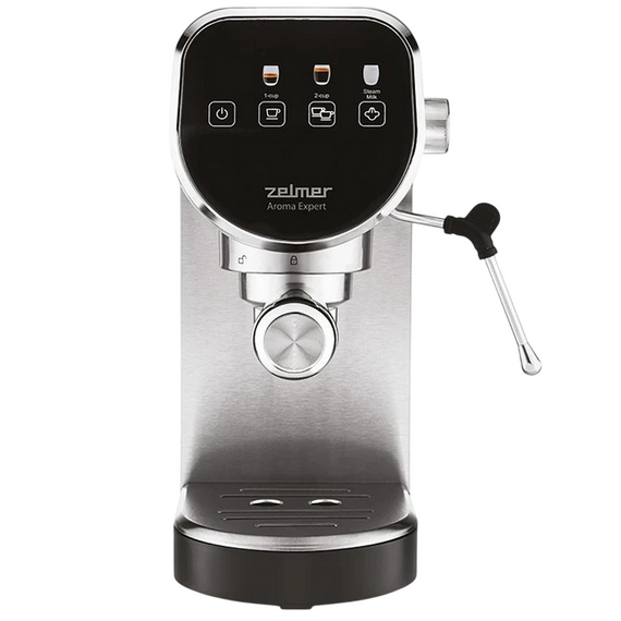 Cafetiera manuala Zelmer ZCM7300, 1360W, Oțel inoxidabil