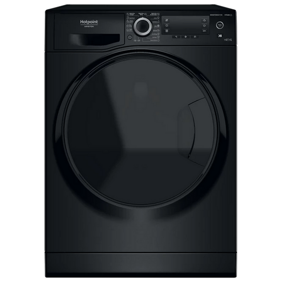 Mașină de spălat cu uscător Hotpoint-Ariston NDD 11725 BDA EE, 11kg, Negru