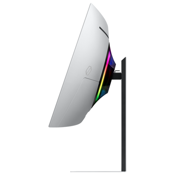 34" Monitor Gaming Samsung S34DG852, OLED 3440x1440 WQHD, Argintiu, 2 image