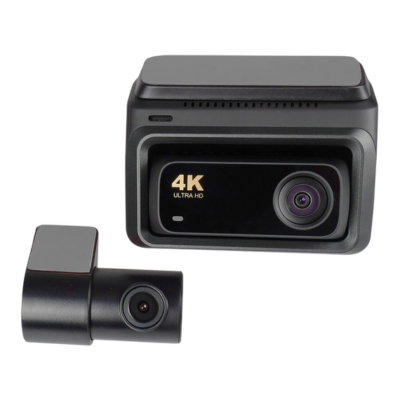 Set Dash Cam față și spate DDPAI Dashcam Z60 + Rear Cam + Interior Cam, Negru, 3 image