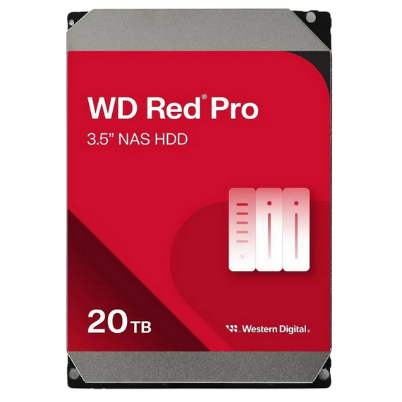 Unitate HDD Western Digital WD Red Pro, 3.5", 20 TB , 3 image