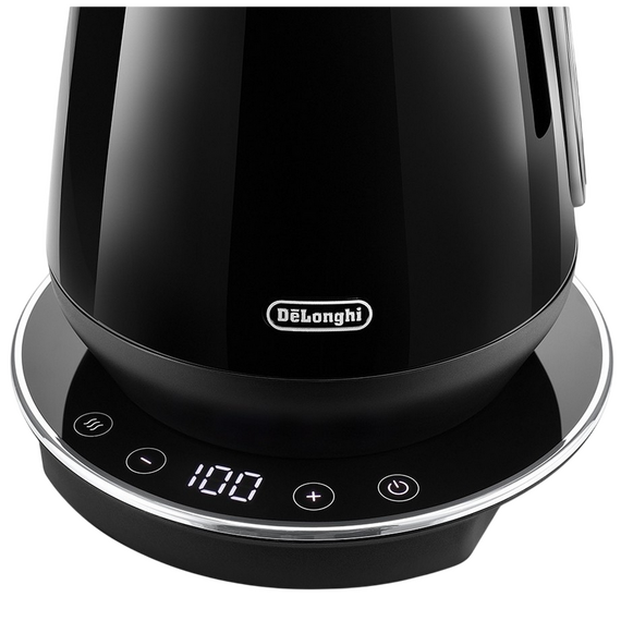 Fierbător electric DeLonghi KBY 2011 BK, Negru, 2 image